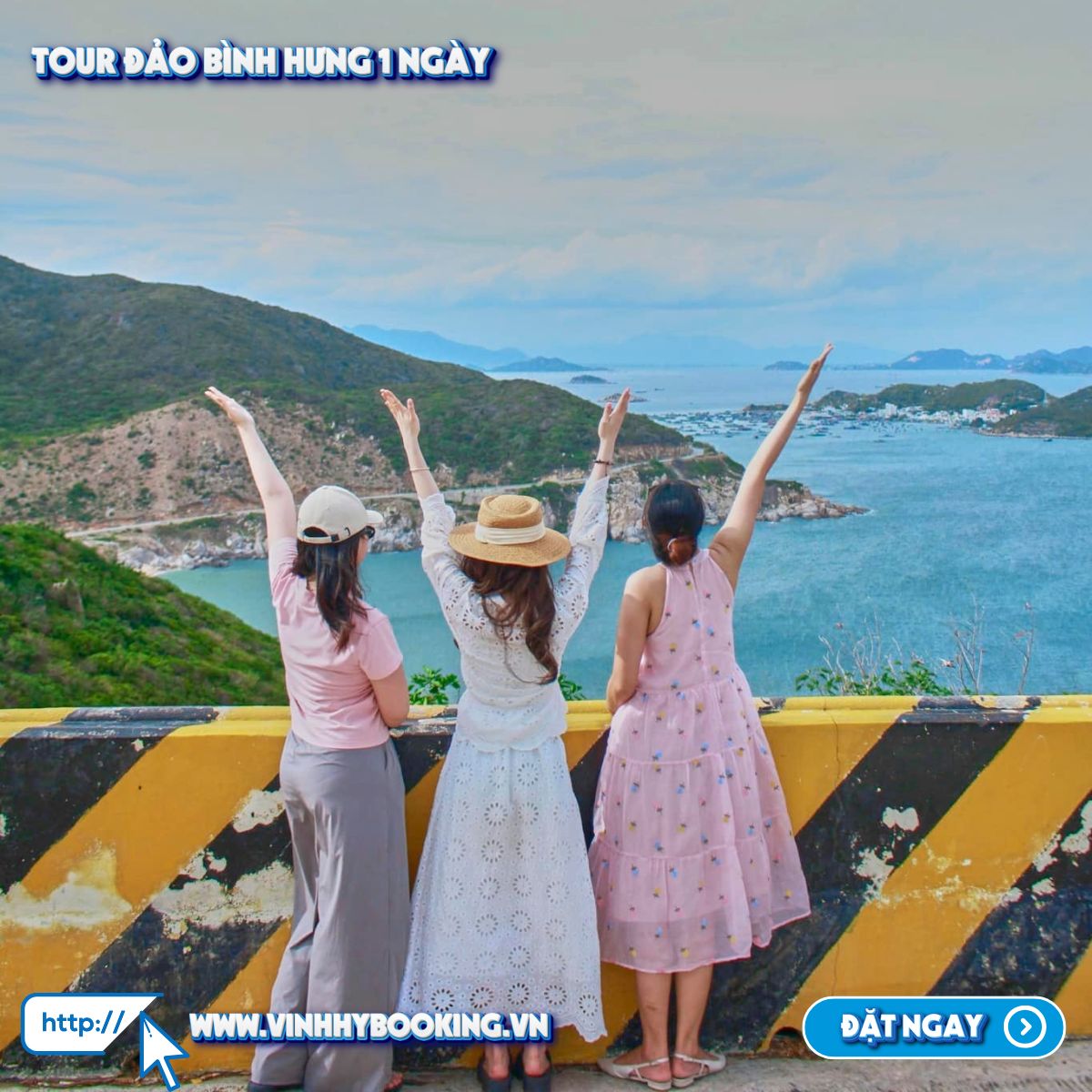 Cảnh sắc trên cuung đường biển Vĩnh Hy - Bình Tiên