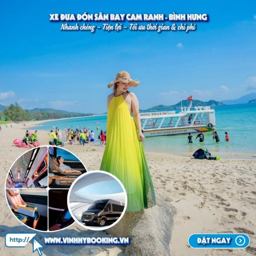 Xe sân bay Cam Ranh đi Bình Hưng với nhiều tiện ích vượt trội