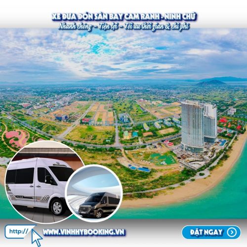 Khoảng cách từ sân bay Cam Ranh đến Ninh Chữ khoảng 62km